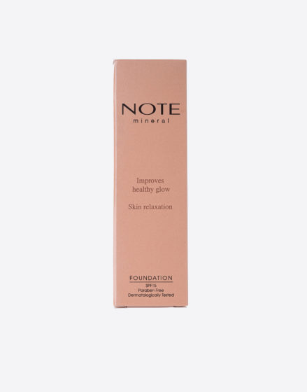 NOTE COSMETIQUE NOTE MINERAL FOUNDATION